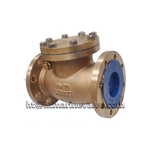 Marine DIN Bronze Swing Check Valve