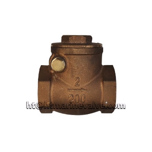 Marine DIN Bronze Swing Check Valve