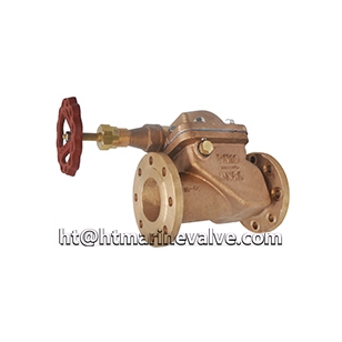 Marine DIN Bronze Storm Flap Valve