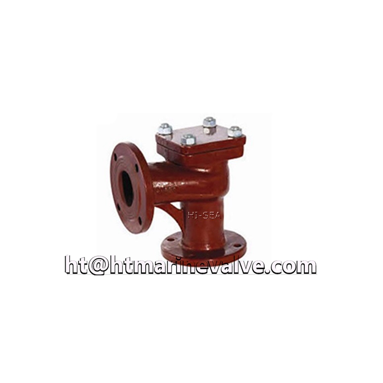 Marine DIN Cast Iron Angle Check Valve