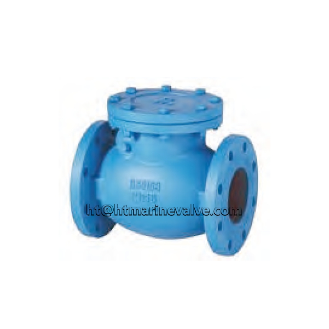 DIN3202-F6 Cast Iron Swing Check Valve Flanged Ends 