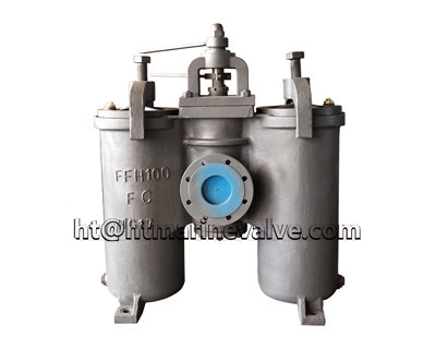 JIS F7208 Cast Iron & Cast Steel Duplex Oil Strainer