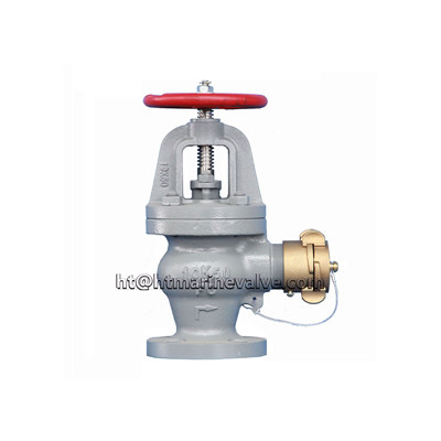 JIS F7333B Cast iron angle hose valve (fire hydrant)  5/10K