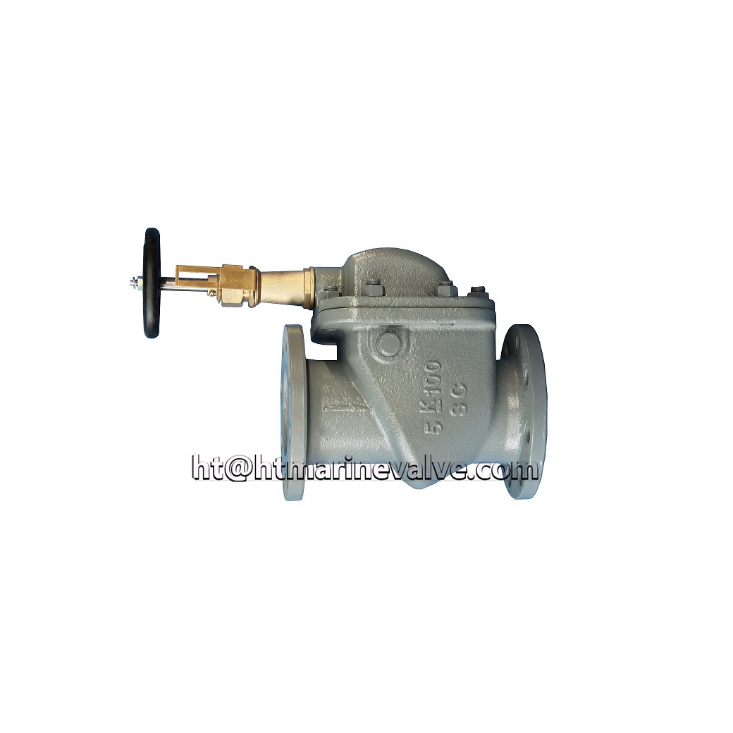 JIS F3060 Cast steel storm valve straight type  5K/10K