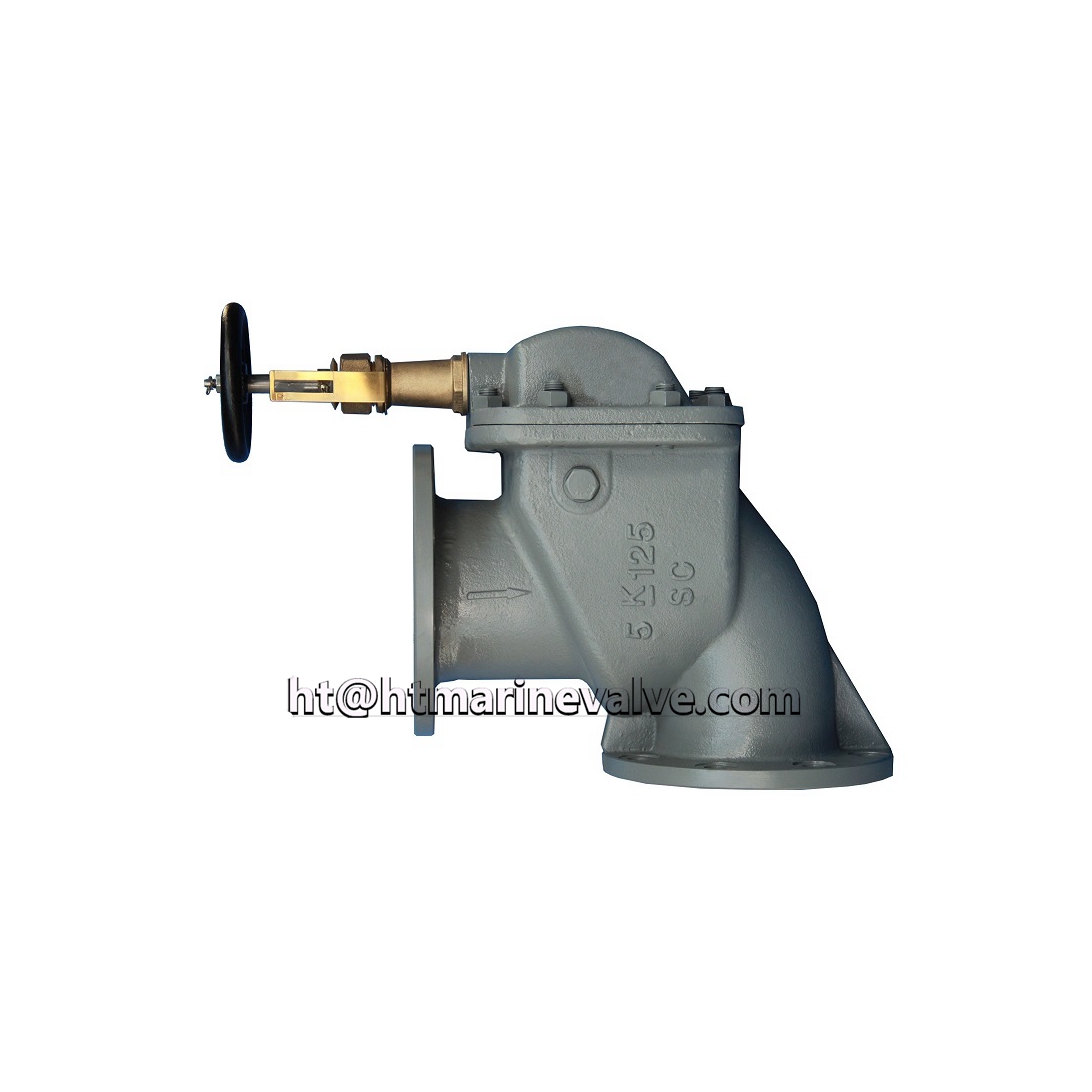 JIS F3060R Cast steel storm valve angle type  5/10K