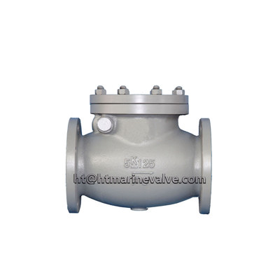 JIS F7372 5K Cast iron swing check valve 