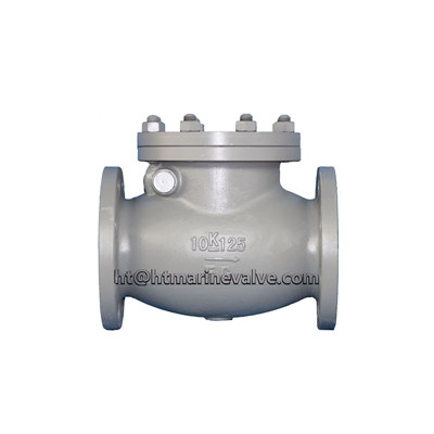 JIS F7373 10K Cast iron swing check valve 