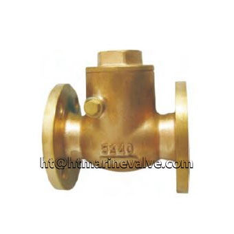 JIS F7371 5K Bronze Swing Check Valve 