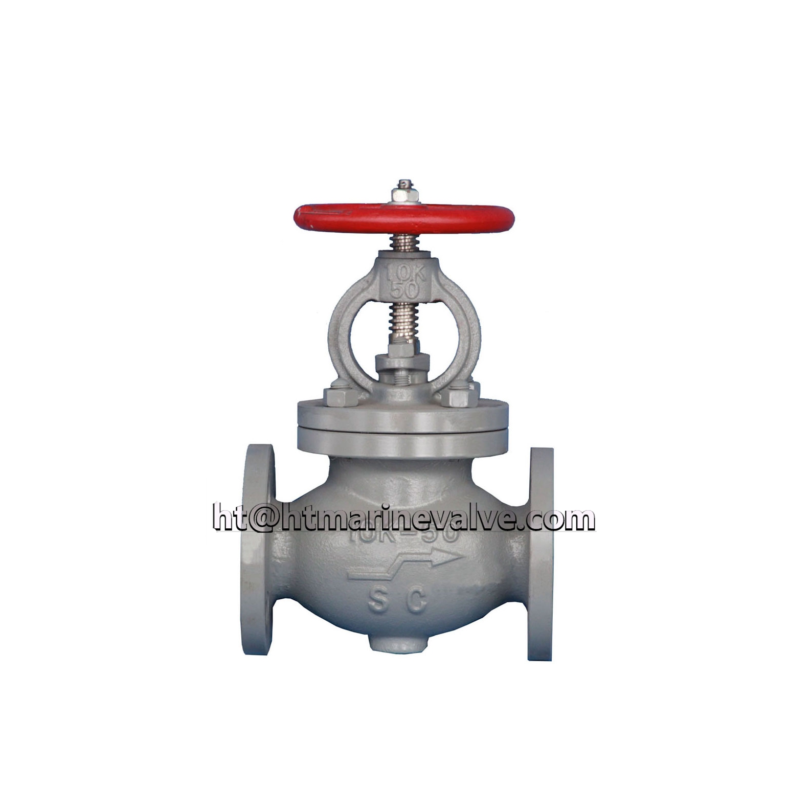 JIS F7473 20K Cast steel globe SDNR valve 