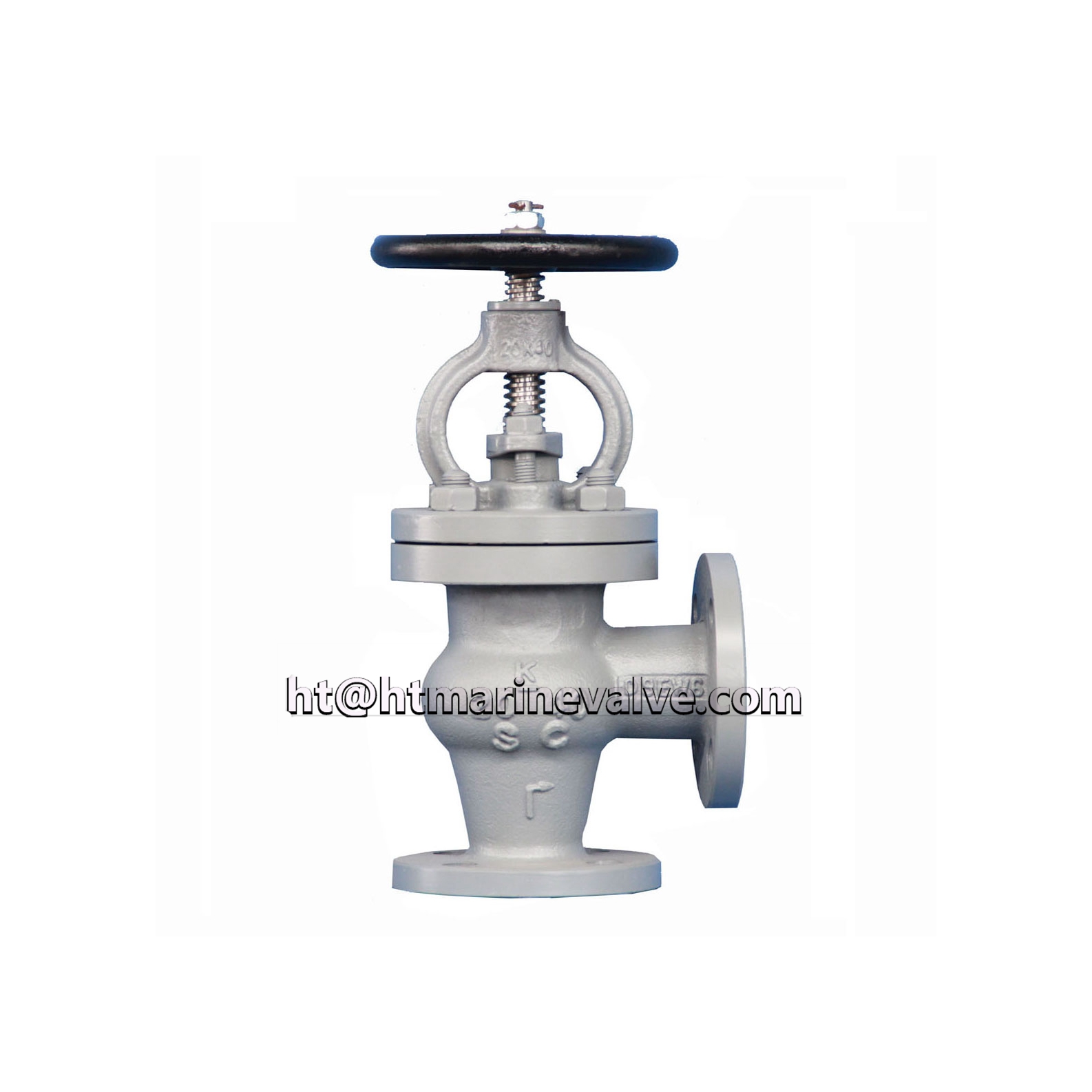 JIS F7314 20K Cast steel angle valve 