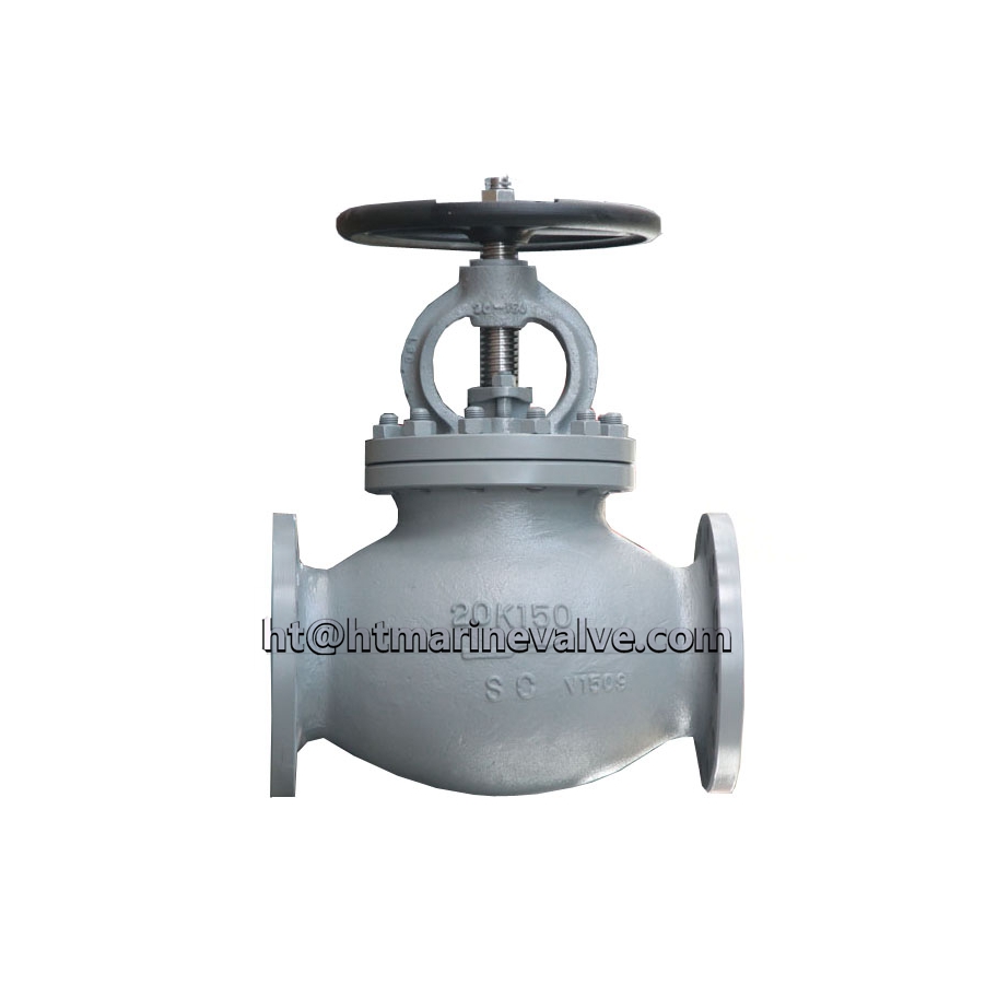 JIS F7313 20KCast steel globe valve  