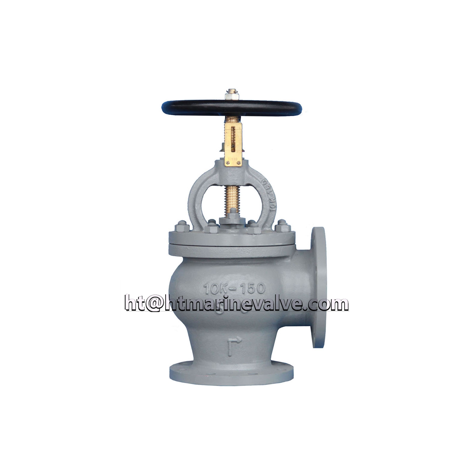 JIS F7320 10K Cast steel angle valve 