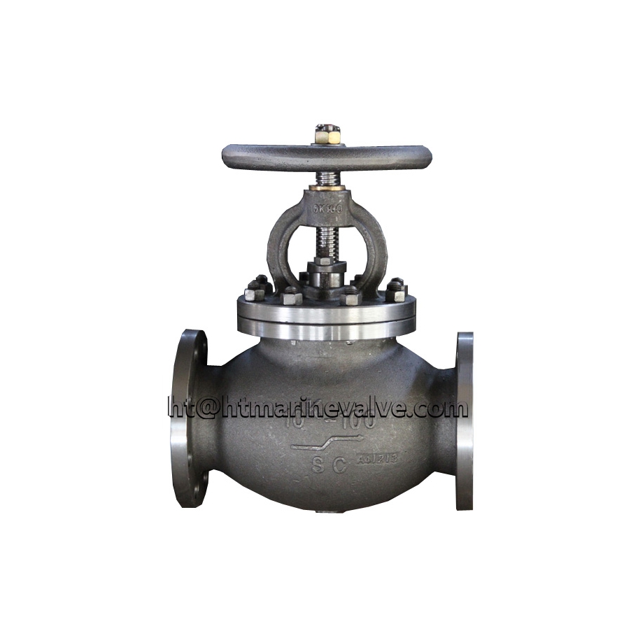 JIS F7319 10K Cast steel globe valve 