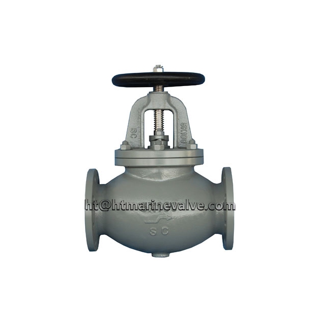 JIS F7311 5K Cast steel globe valve 