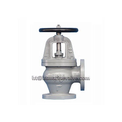JIS F7306 5K Cast iron angle globe valve 