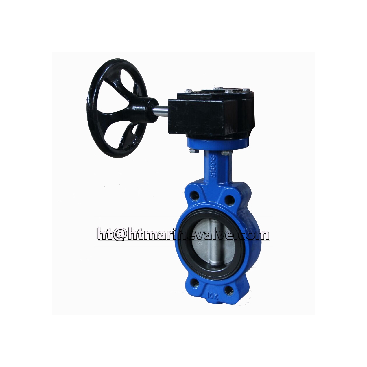 JIS semi-lug type butterfly valve 5K