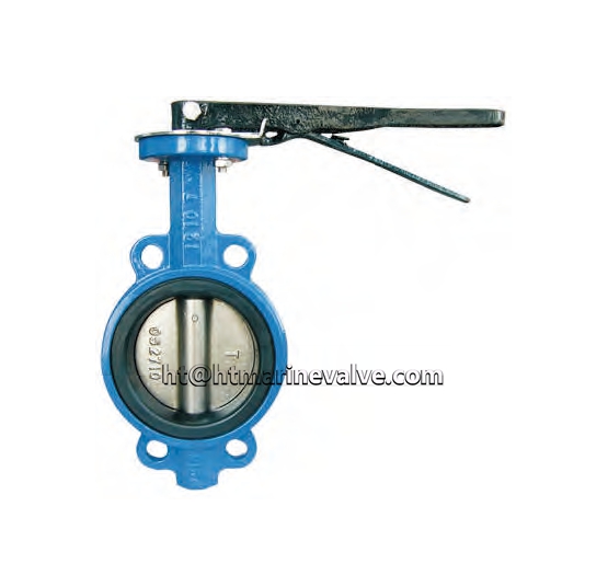 5K Butterfly valve wafer type lever operated