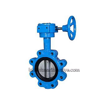 10K Lugged type butterfly valve worm gear operated